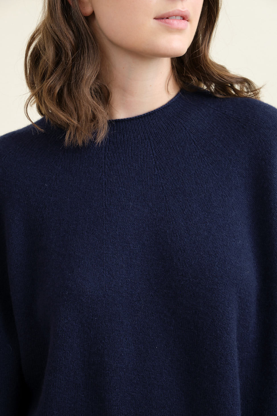 Neckline on Kishik Wholegarment Knitted Sweater
