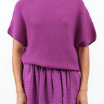 Klanni Sweater by Christian Wijnants in Dark Orchid