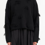 Kunao Sweater by Christian Wijnants in Black