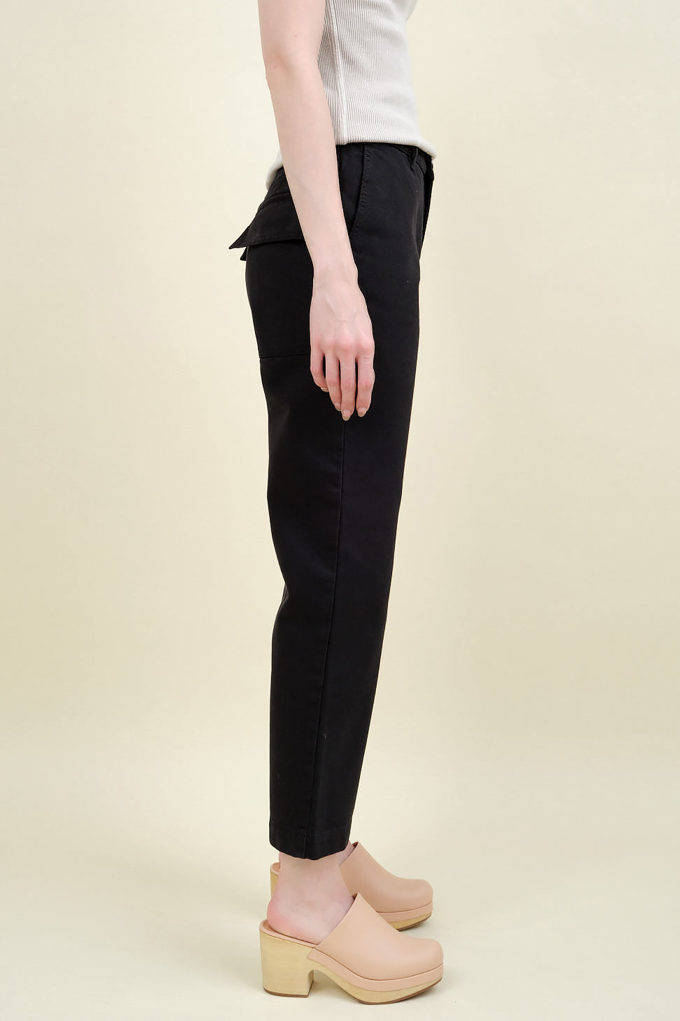 Side of Panjad Cropped Trousers
