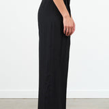 Christian Wijnants Designer High Waisted Work Parise Pant Trouser in Black 