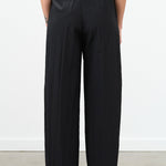 Black High Waisted Classic Work Wide Leg Trouser  Parise Pant by Designer Christian Wijnants 