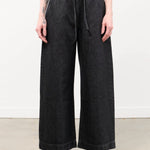 Christian Wijnants Apparel Womens Denim Pioni Pants in Black Denim