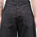 Christian Wijnants Apparel Womens Denim Pioni Pants in Black Denim
