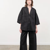 Christian Wijnants Apparel Womens Denim Pioni Pants in Black Denim