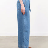 Christian Wijnants Apparel Womens Denim Pioni Pants in Blue Denim