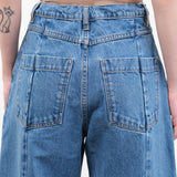 Christian Wijnants Apparel Womens Denim Pioni Pants in Blue Denim