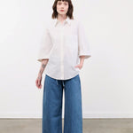 Christian Wijnants Apparel Womens Denim Pioni Pants in Blue Denim