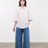 Christian Wijnants Apparel Womens Denim Pioni Pants in Blue Denim