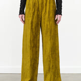 Pisha Pants by Christian Wijnants in Golden Velour