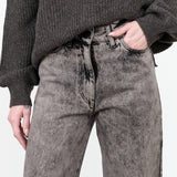 Arctic Grey Denim Presca Pants by Christian Wijnants