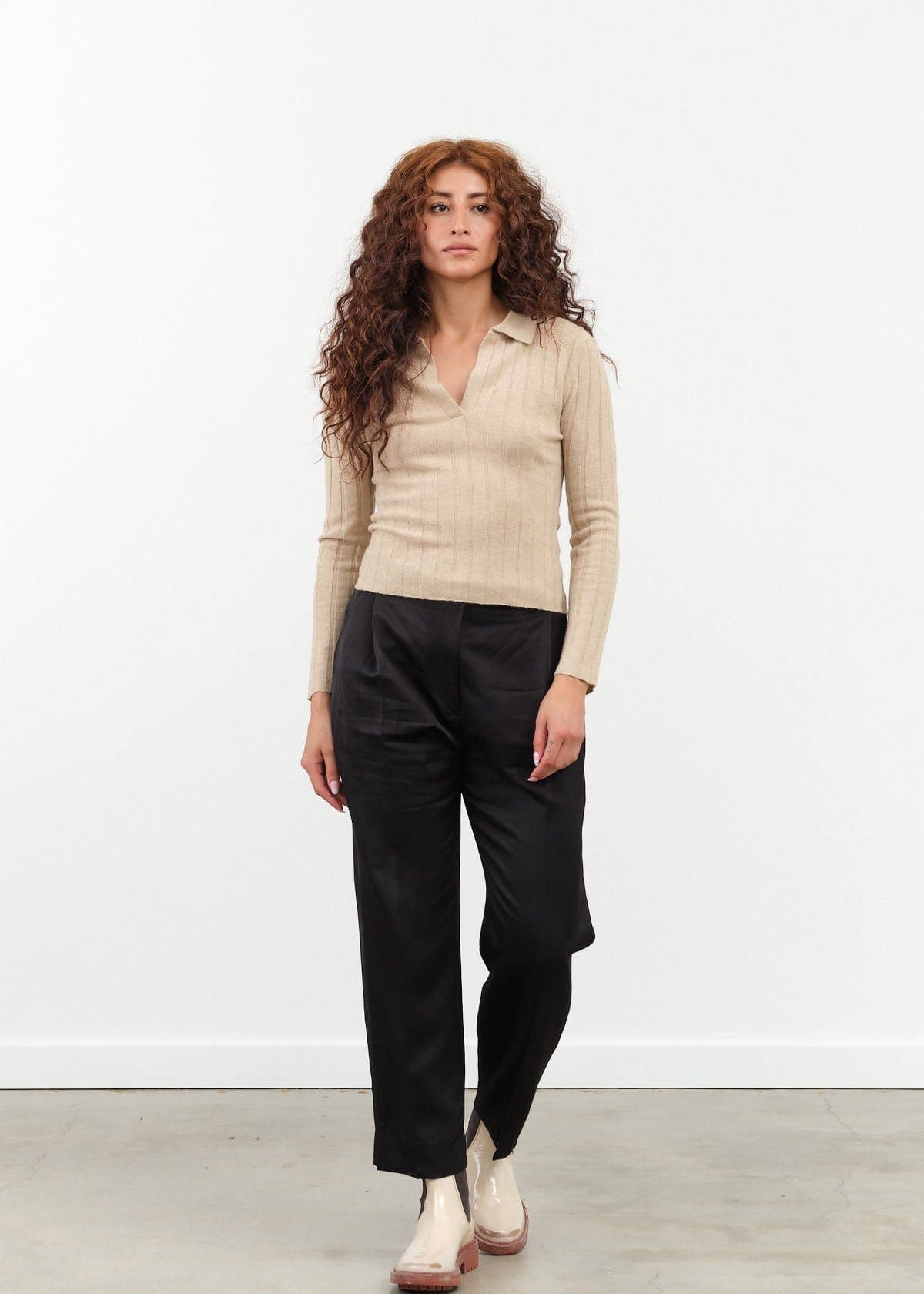 Christian Wijnants Apparel Womens Pants Prikana Pant Black / 34