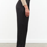 Christian Wijnants Designer High Waisted Trousers Prikana Pant in Black