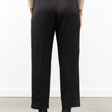 Black Straight Leg Prikana Work Trouser Pant Christian Wijnants