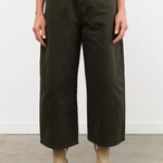 Christian Wijnants Apparel Womens Denim Pully Wide-Fit Cropped Trousers