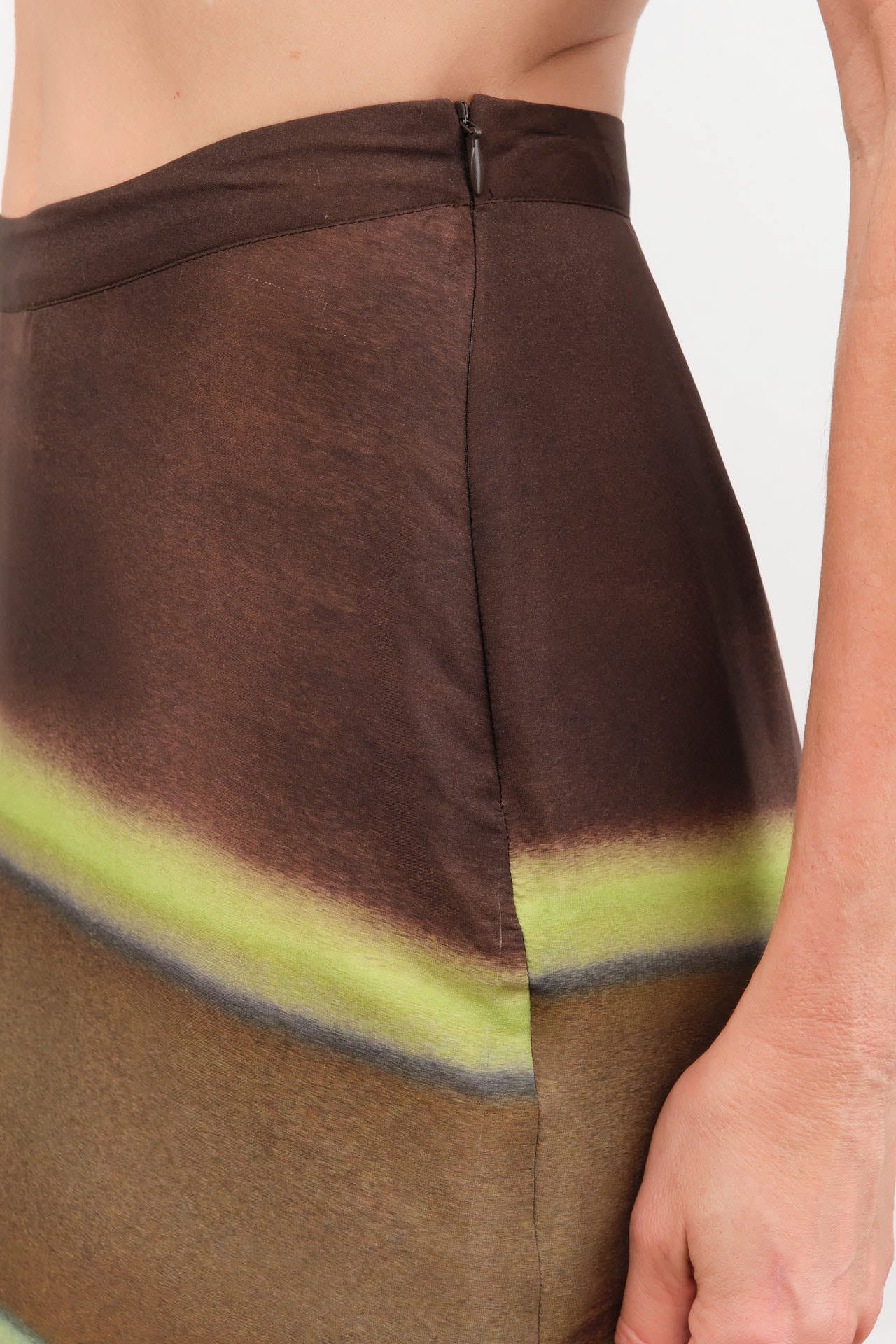 Christian Wijnants Apparel Womens Skirts Sueza Printed Silk Skirt