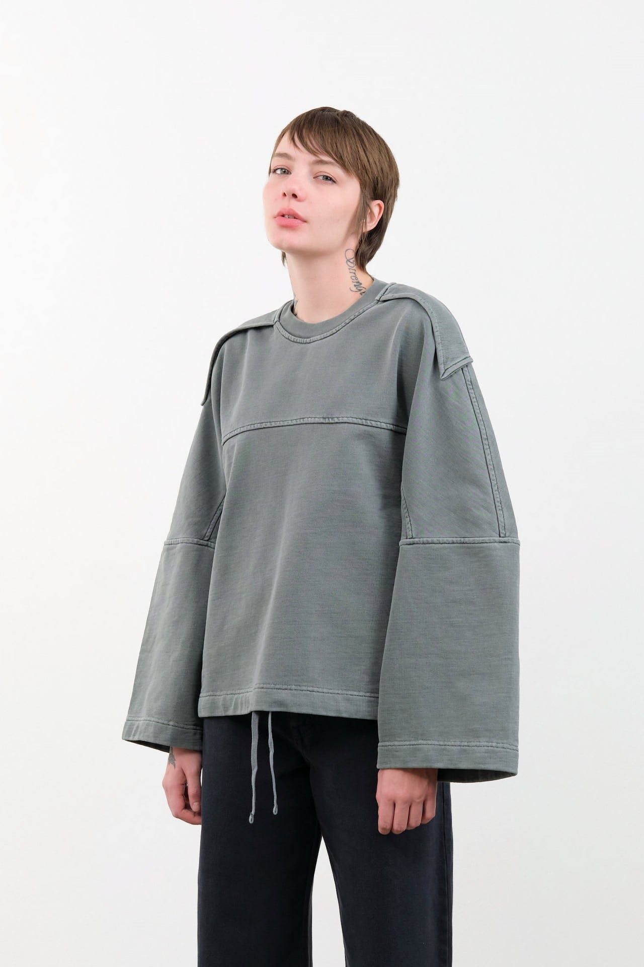 Christian Wijnants Apparel Womens Blouses Tahora Sweatshirt