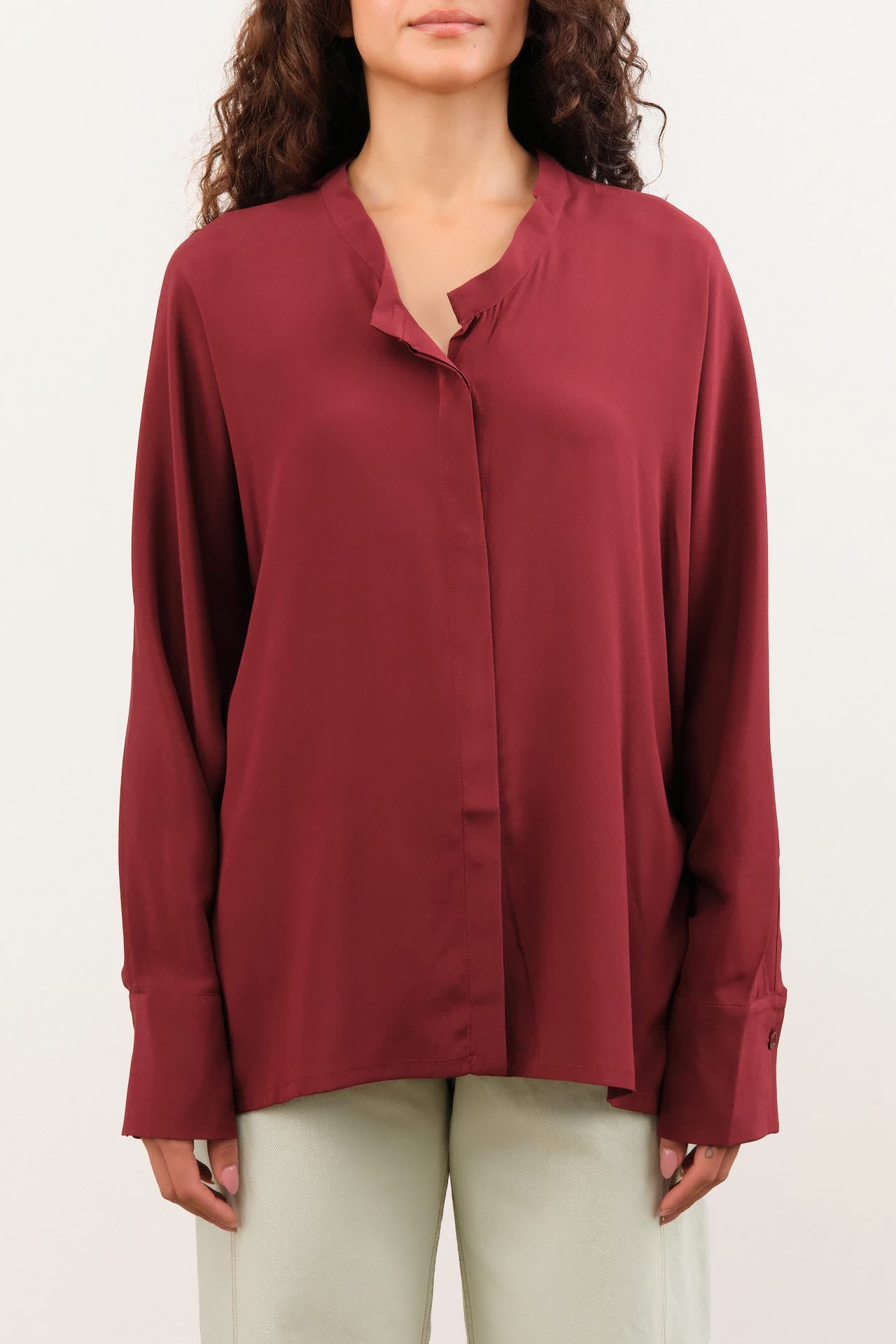 Christian Wijnants Apparel Womens Blouses Tareth Batwing Shirt