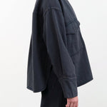 Christian Wijnants Apparel Womens Blouses Tarosa Shirt in Deep Petrol