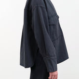 Christian Wijnants Apparel Womens Blouses Tarosa Shirt in Deep Petrol