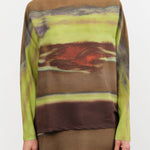 Christian Wijnants Apparel Womens Blouses Tavax Silk Batwing Sleeve Top