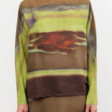 Christian Wijnants Apparel Womens Blouses Tavax Silk Batwing Sleeve Top