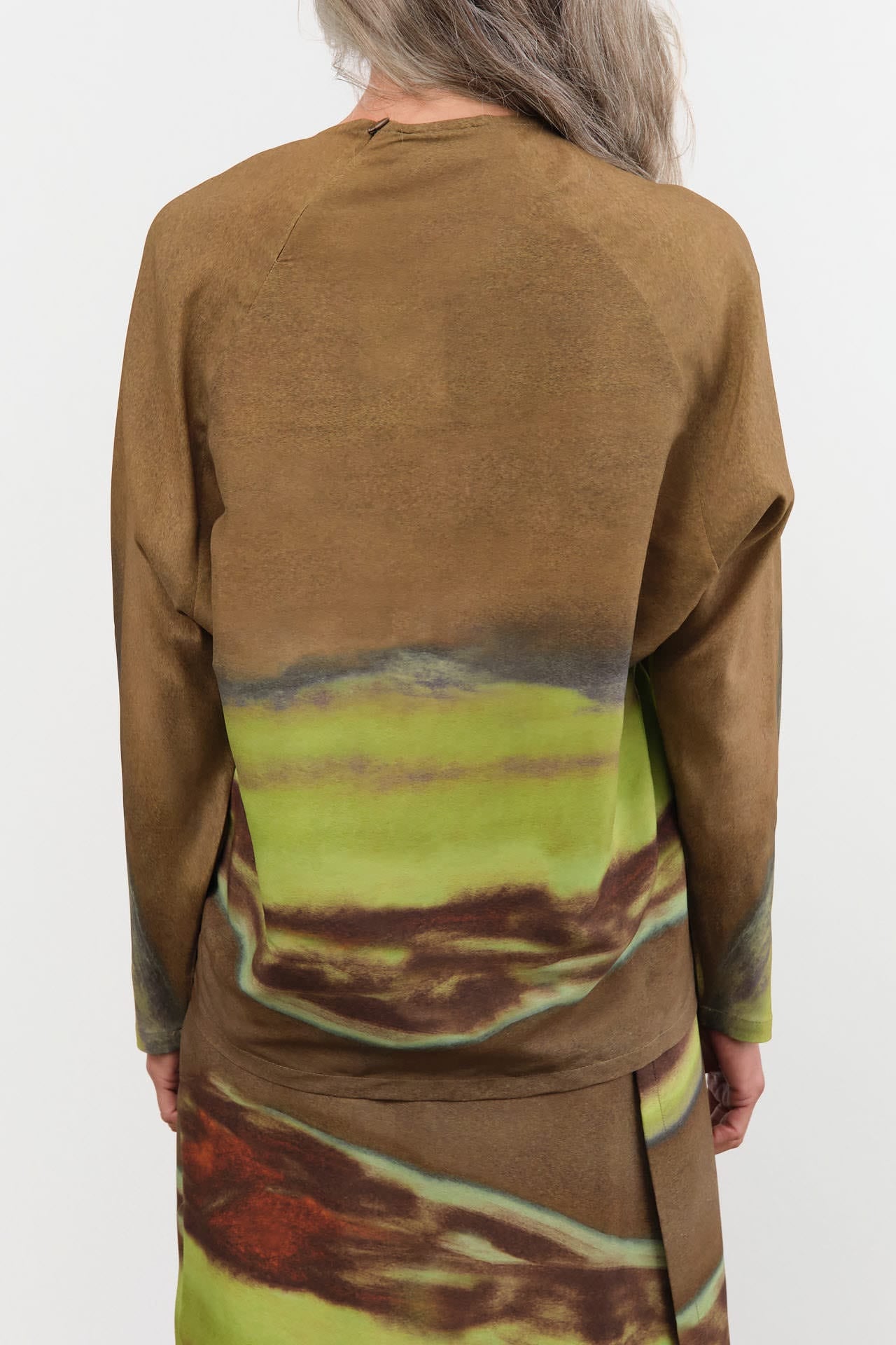 Christian Wijnants Apparel Womens Blouses Tavax Silk Batwing Sleeve Top