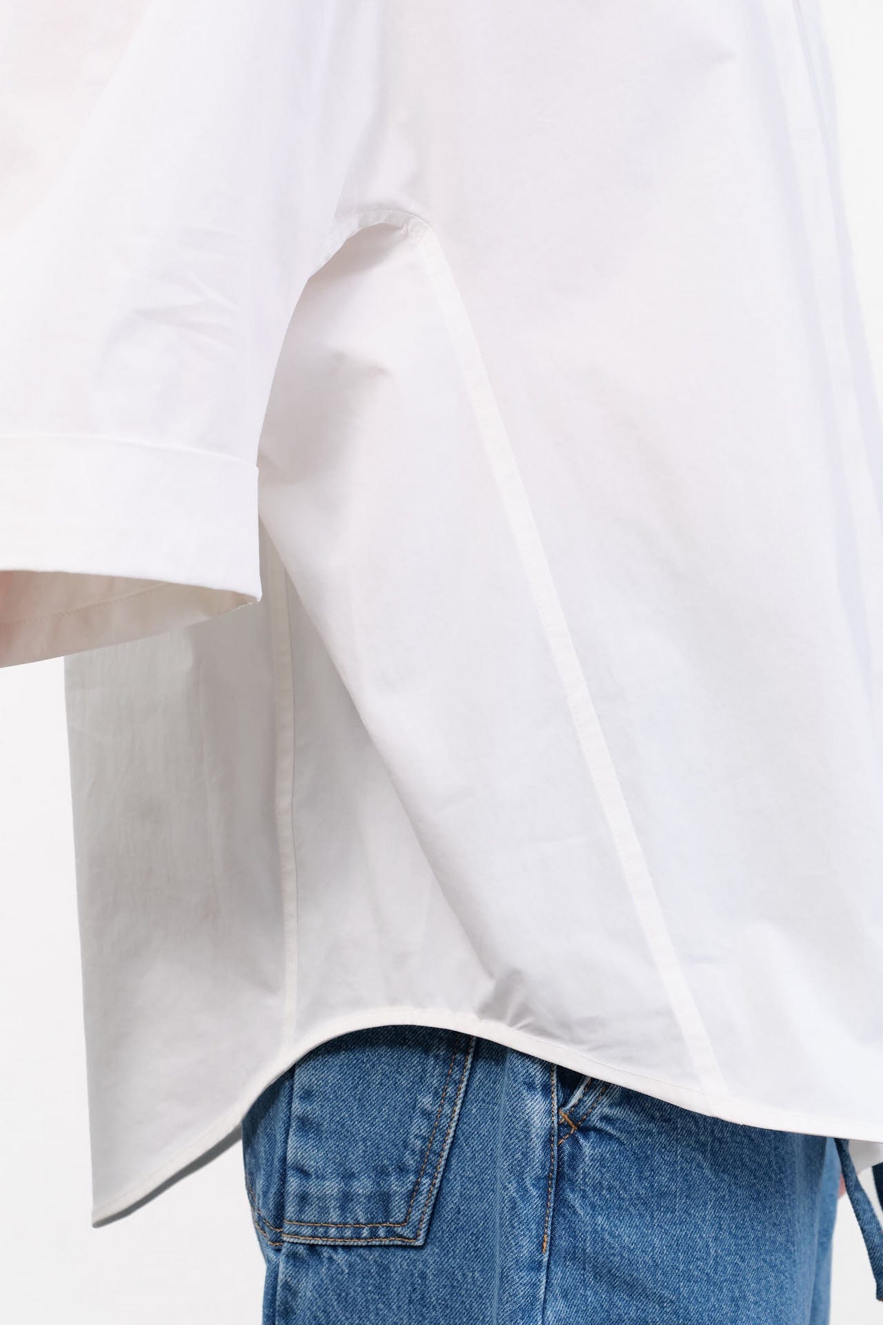 Christian Wijnants Apparel Womens Blouses Tialle Top in White