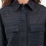 Dark Navy Toby Shirt by Christian Wijnants