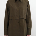 Christian Wijnants Apparel Womens Blouses Tolla Double-Layered Shirt