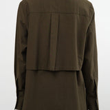 Christian Wijnants Apparel Womens Blouses Tolla Double-Layered Shirt