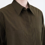 Christian Wijnants Apparel Womens Blouses Tolla Double-Layered Shirt