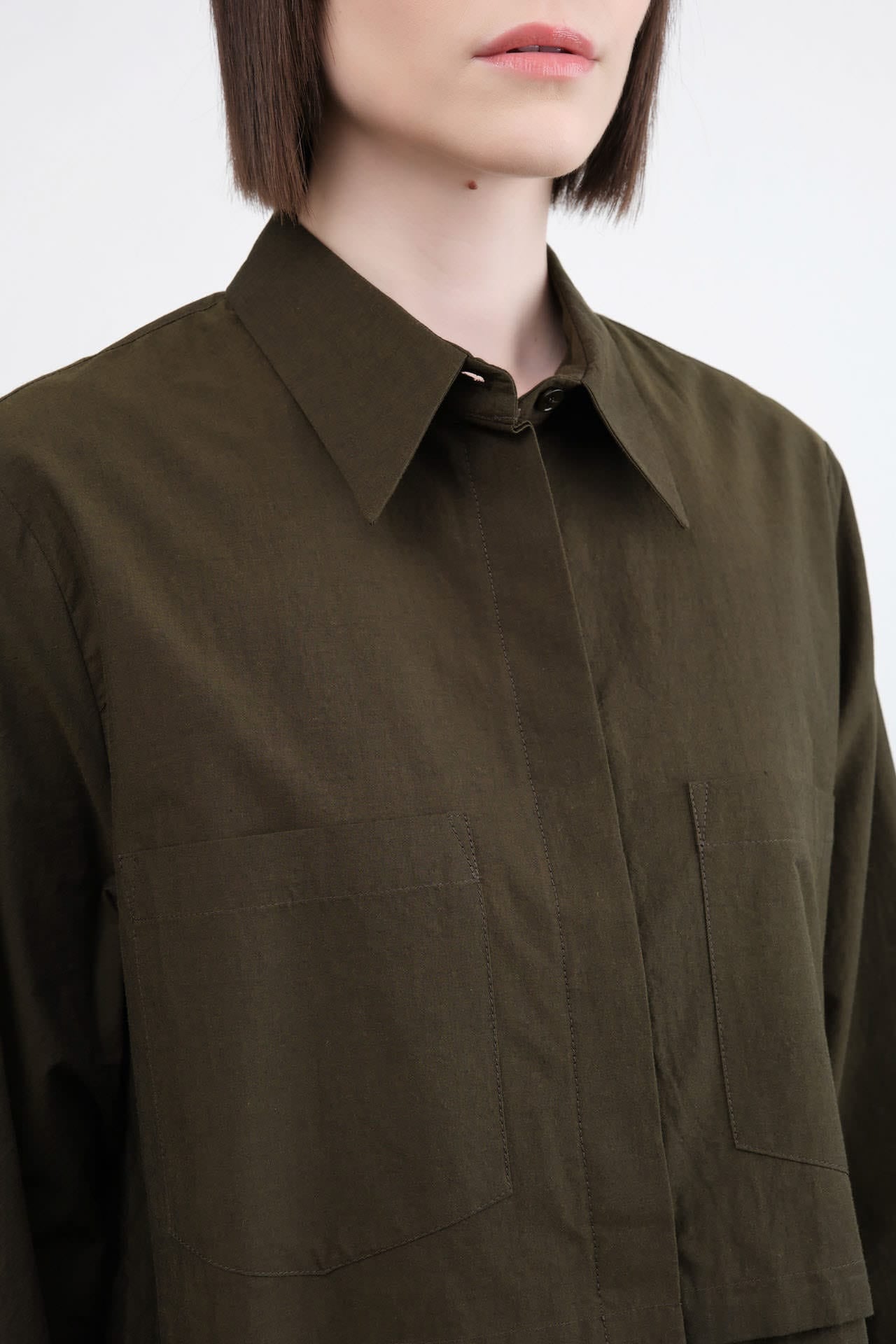 Christian Wijnants Apparel Womens Blouses Tolla Double-Layered Shirt