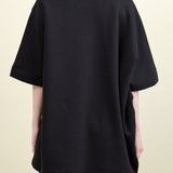 Sale Christian Wijnants Tulia Asymmetric Oversized T Shirt in Black