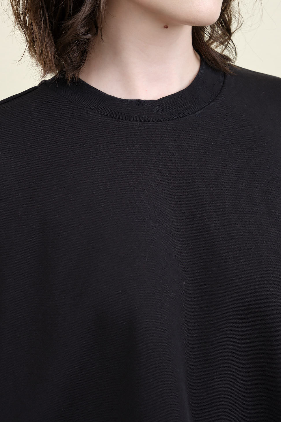 Neckline on Tulia Asymmetric T Shirt