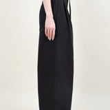 Side of Panjim Pleated Denim Trousers by Christian Wijnants on Sale