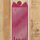 Circle and Crescent Art Prints 2026 Moon Print Beet Root / 24" L X 9.5" W