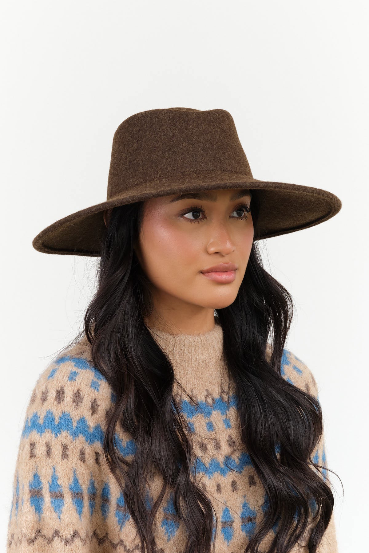 Dai Hat by Clyde in Brown Melange