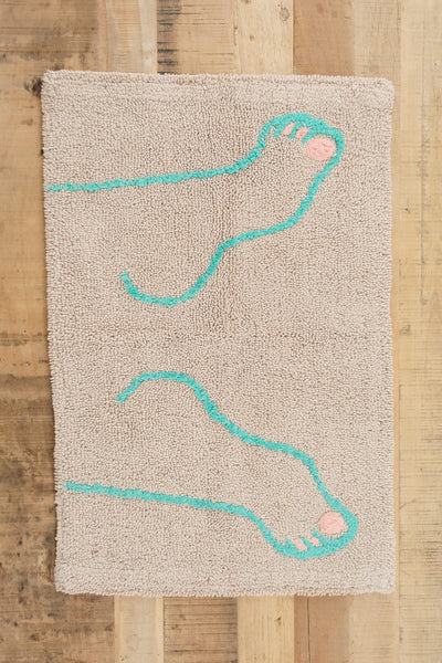 Cold Picnic Footsie Bathmat in Grey – Cedar & Hyde Mercantile