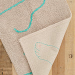 Cold Picnic Home Bath Textiles Footsie Bathmat in Grey 30" L X 20" W