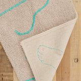 Cold Picnic Home Bath Textiles Footsie Bathmat in Grey 30" L X 20" W