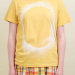 Front of Moon T Shirt in Yellow