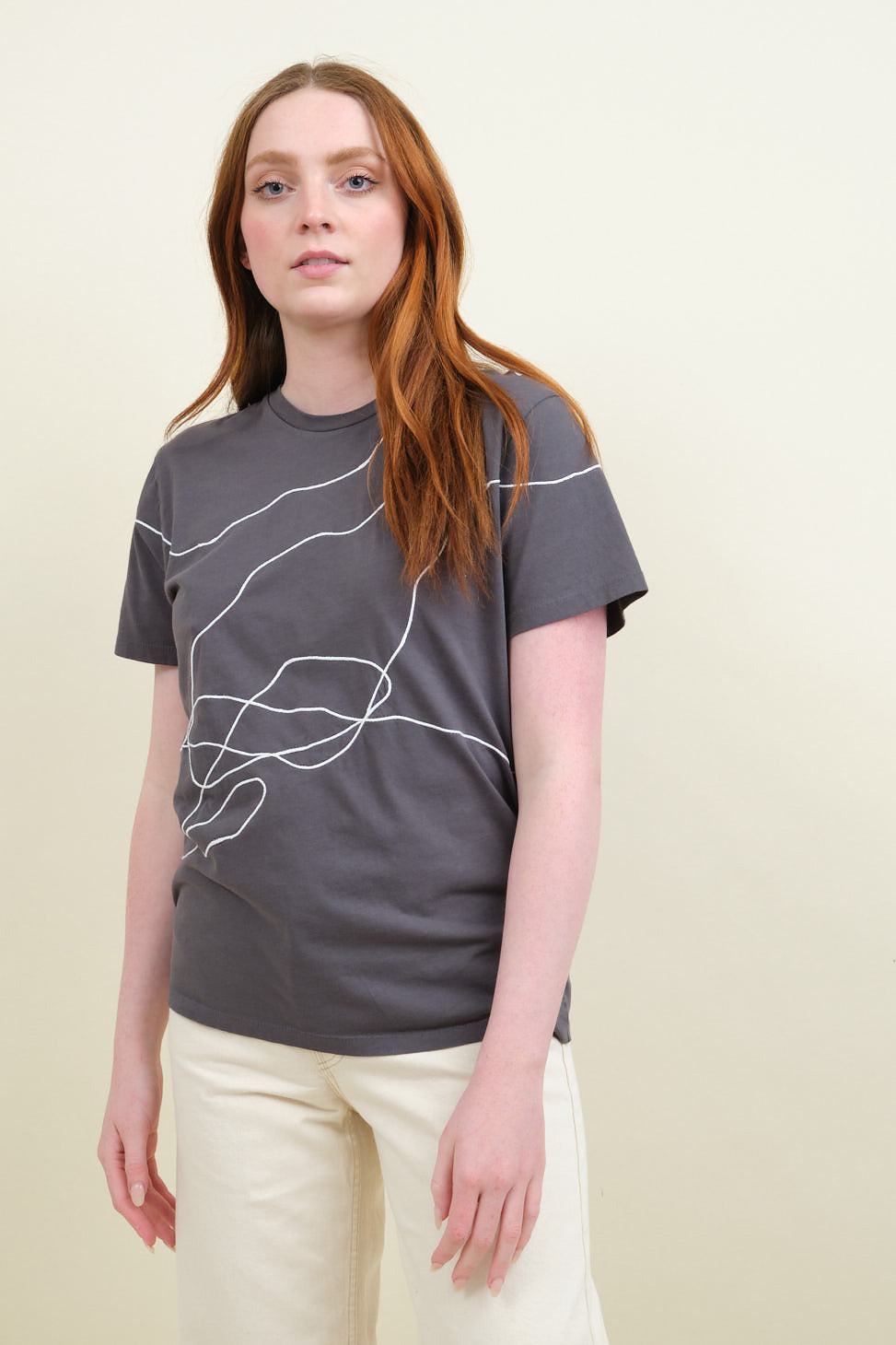 We Chaos T Shirt in Charcoal