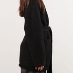 Lauren Manoogian Apparel Womens Sweaters Coto Cardigan in Black