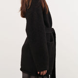 Lauren Manoogian Apparel Womens Sweaters Coto Cardigan in Black