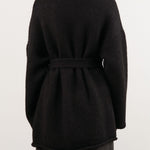 Lauren Manoogian Apparel Womens Sweaters Coto Cardigan in Black