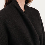 Lauren Manoogian Apparel Womens Sweaters Coto Cardigan in Black