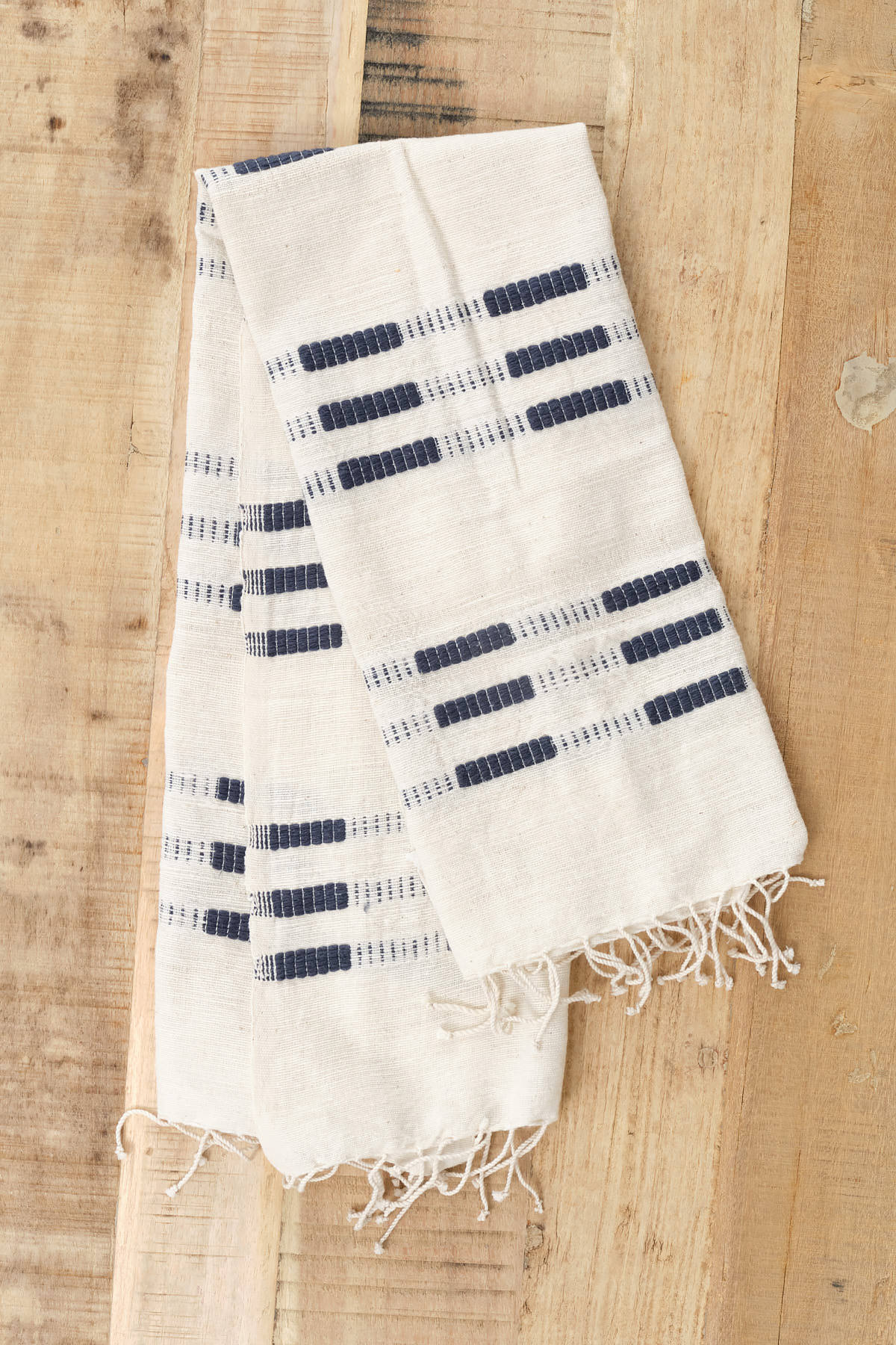 Creative Women Soho Cotton Hand Towel in Navy Blue 