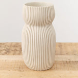 Cym Warkov Ceramics Home Kitchen Vases Large Round Curvy 2.0 Vase Cream