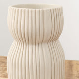 Cym Warkov Ceramics Home Kitchen Vases Large Round Curvy 2.0 Vase Cream